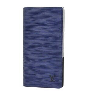 LOUIS VUITTON Brazza Bifold Wallet Epi Monogram Eclipse Leather